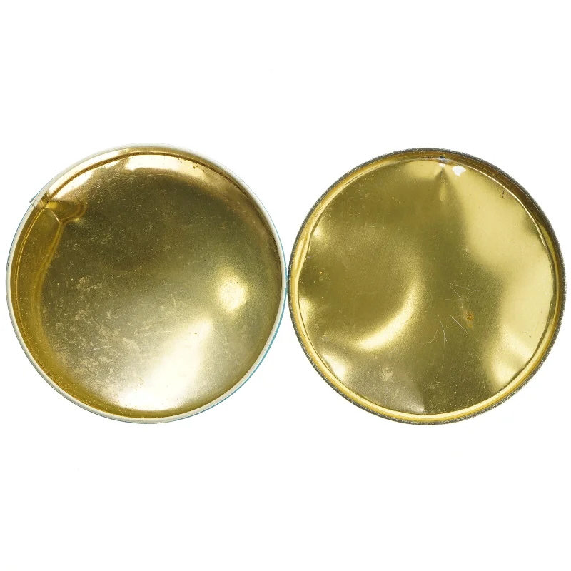 Vintage H.C. Andersen Svinedrengen dåse fra Ira (str. Ø. 20 cm)