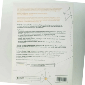 Strategy : Theory & practice (Bog)