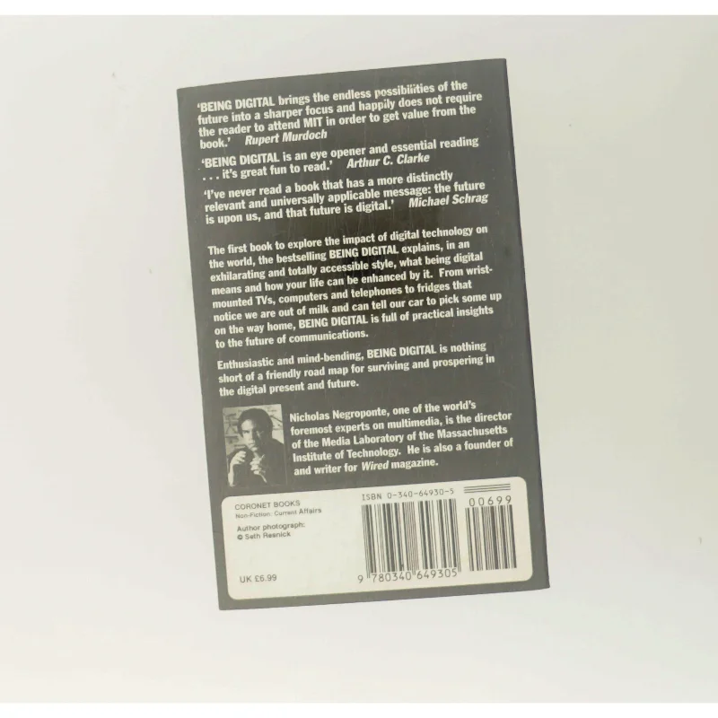 Being digital af Nicholas Negroponte (Bog)