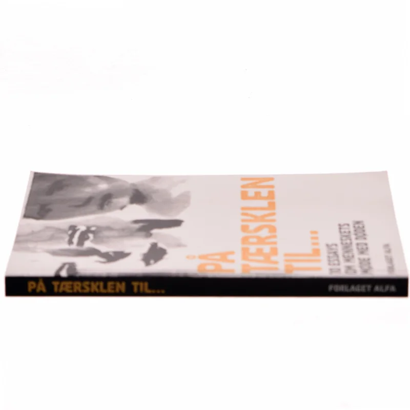 På tærsklen til : ti essays om menneskets møde med døden af Evans Forlag (Bog)