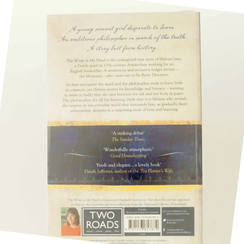 The Words in My Hand af Guinevere Glasfurd (Bog)