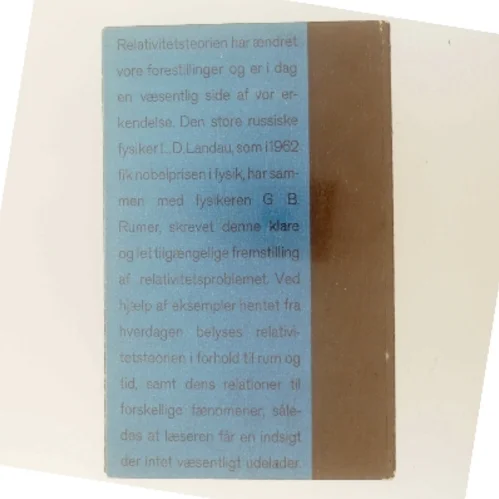 Hvad er relativitet? af L.D. Landau (Bog)