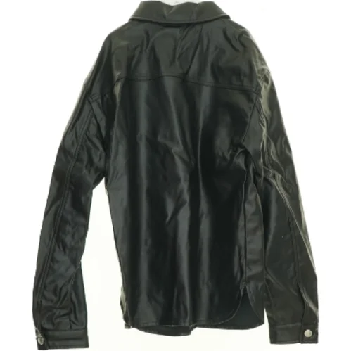Skjorte jakke læder look fra H&M (str. 164 cm)