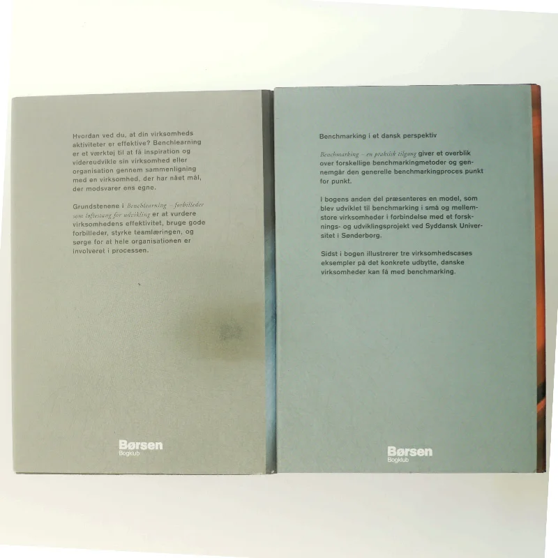 Benchmarking fagbøger fra Børsen