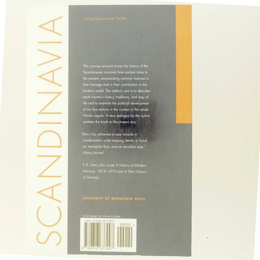 History of Scandinavia af T. K. Derry (Bog)