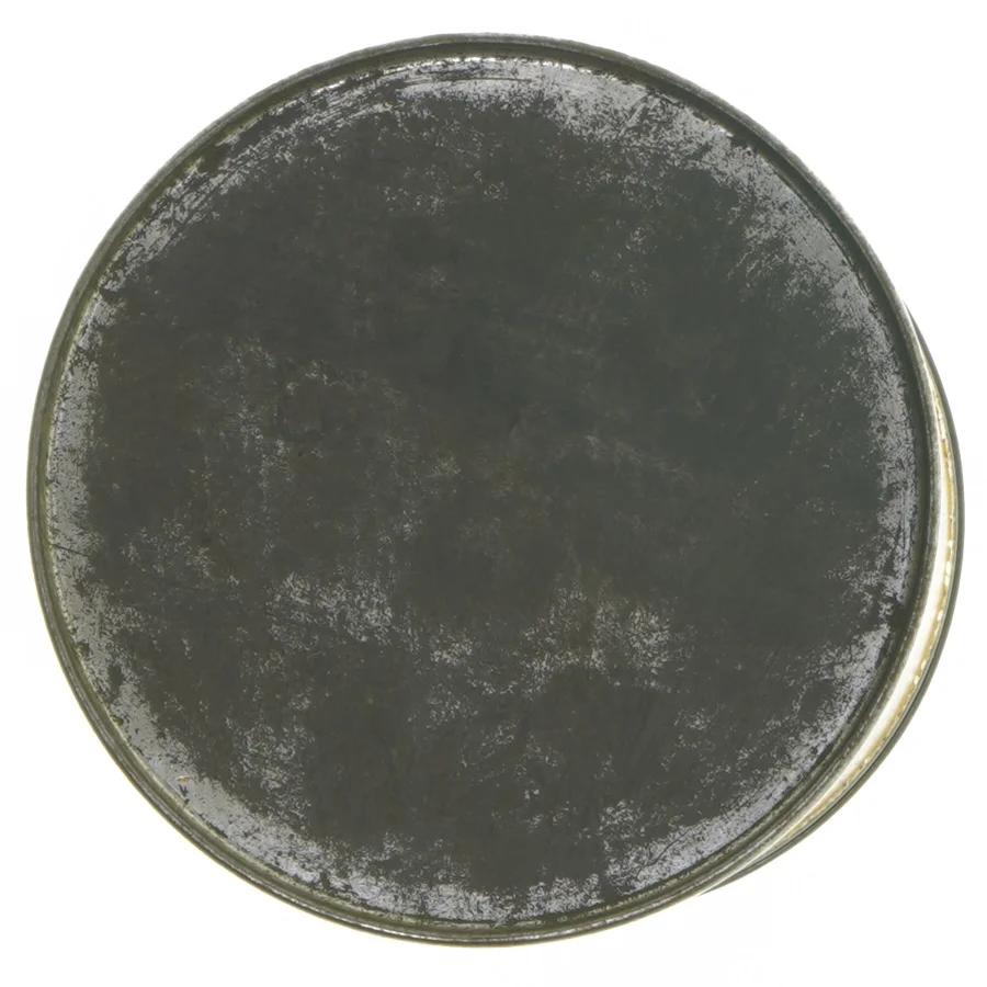 Vintage Kaffedåse med låg (str. Ø 11,5 cm længde 17,5 cm)