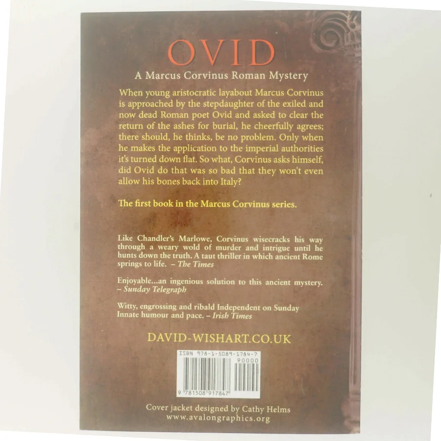 Ovid af David Wishart (Bog)