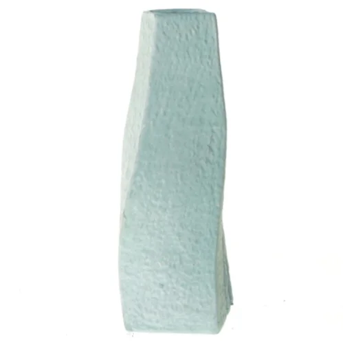 Keramik Vase med Kalla Liljer (str. 21 x 7 cm)