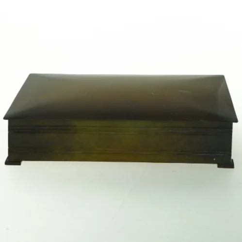 Bronze æske til opbevaring (str. 20 x. 14,5 cm)