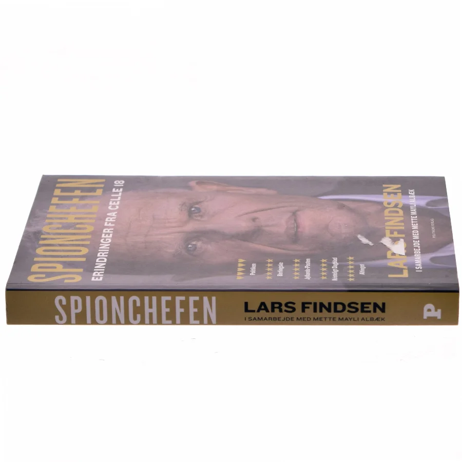 Spionchefen : erindringer fra celle 18 af Lars Findsen (f. 1964-09-17) (Bog)