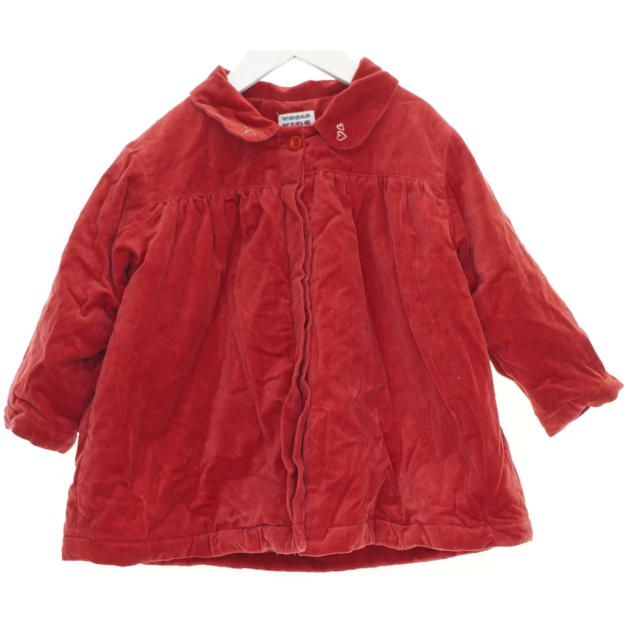 Velour fløjl Overgangsjakke (str. 90 cm)