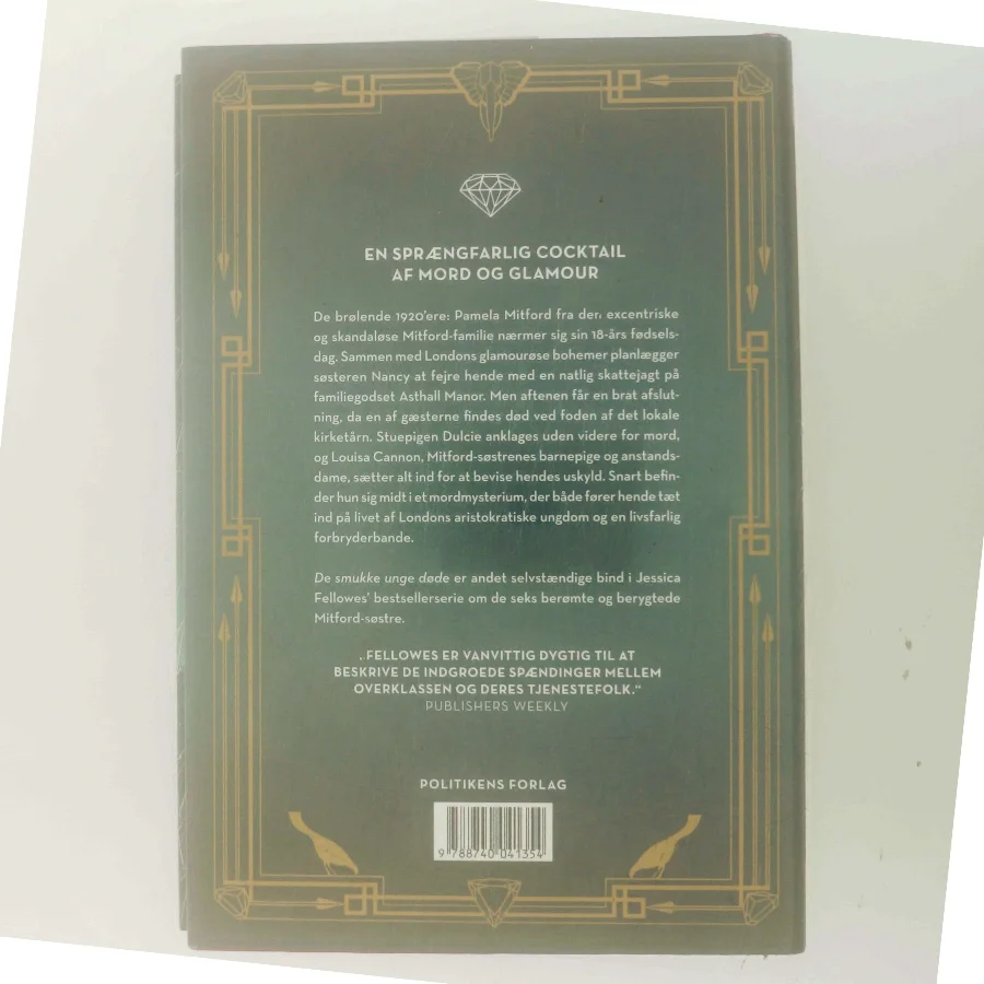 Mitfordmordene. 2. bog, De smukke unge døde af Jessica Fellowes (Bog)