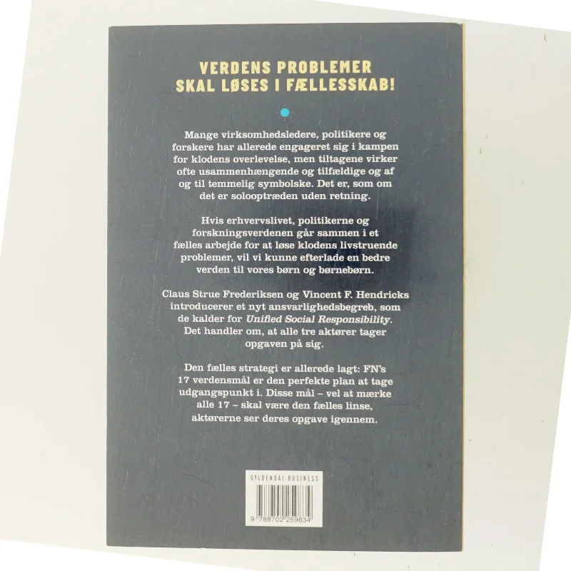 Kæmp for kloden : når politik, videnskab og erhvervsliv sammen tager ansvar af Claus Strue Frederiksen (Bog)