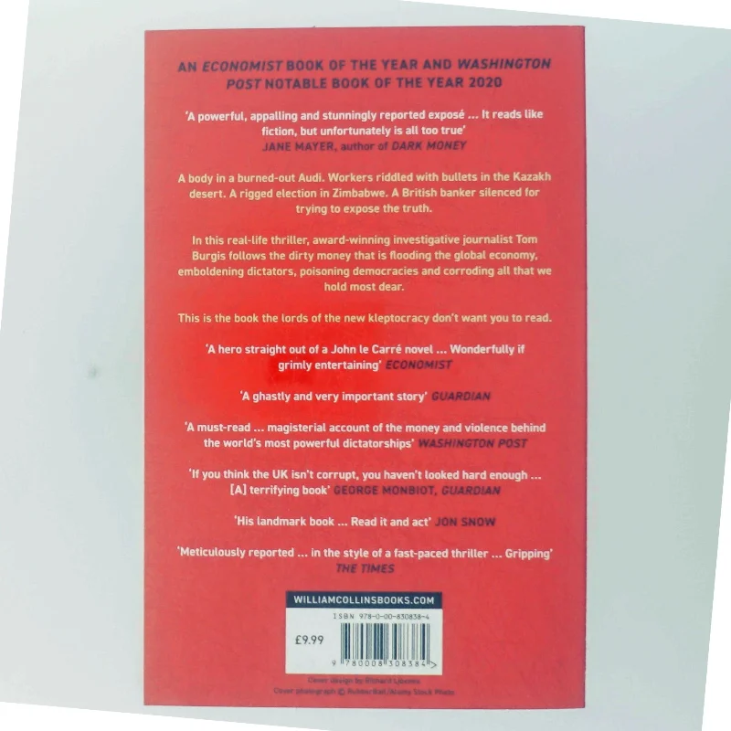 Kleptopia : how dirty money is conquering the world af Tom Burgis (Bog)