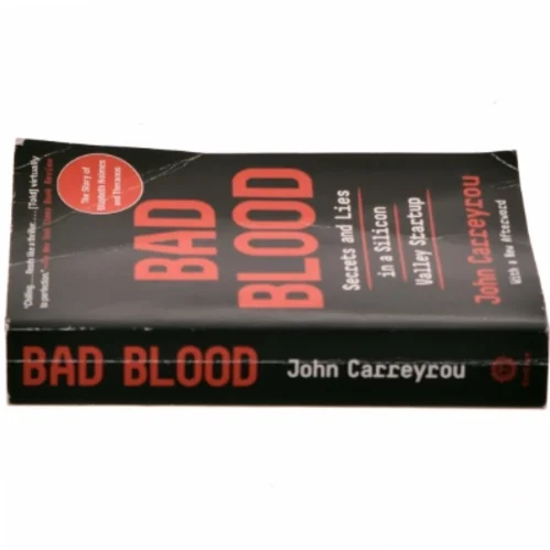 Bad Blood af John Carreyrou (Bog)