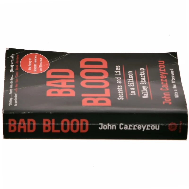 Bad Blood af John Carreyrou (Bog)
