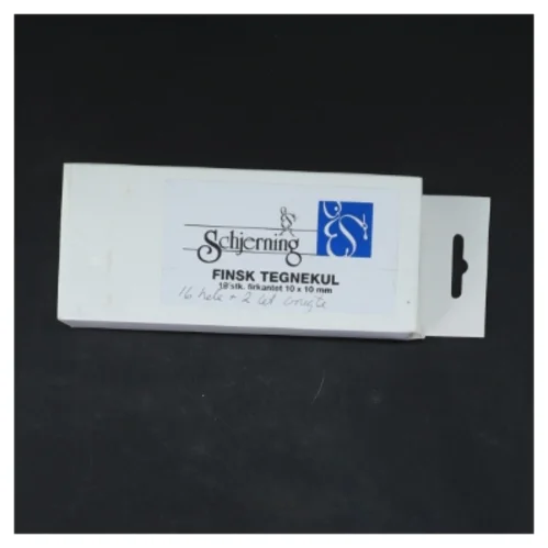 Finsk tegnekul, 18 styk (str. 18 styk 10x10 mm)