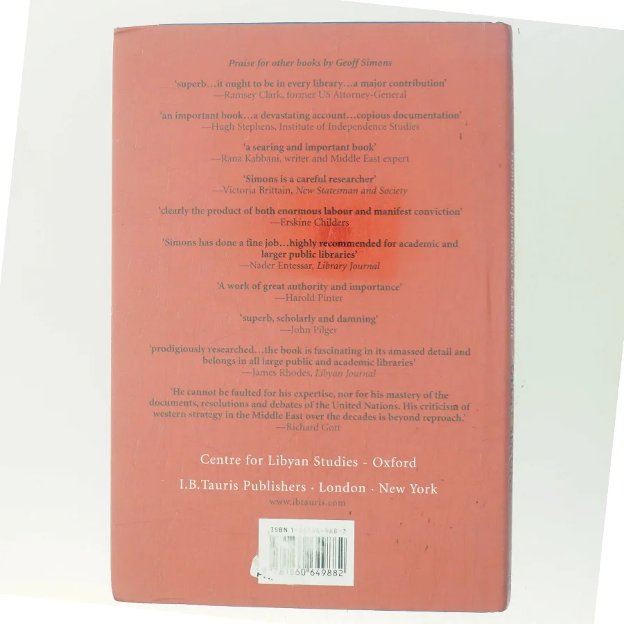 Libya and the West : from independence to Lockerbie af Geoff Simons (Bog)