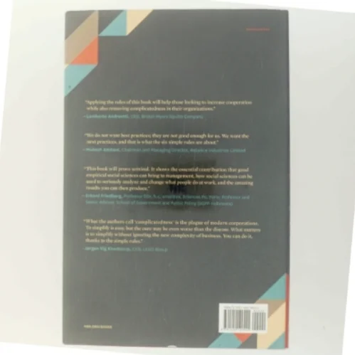 Six simple rules : how to manage complexity without getting complicated af Yves Morieux (f. 1960) (Bog)