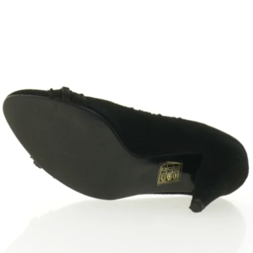 Sorte højhælede sko med sten fra Billi Bi (str. 38)