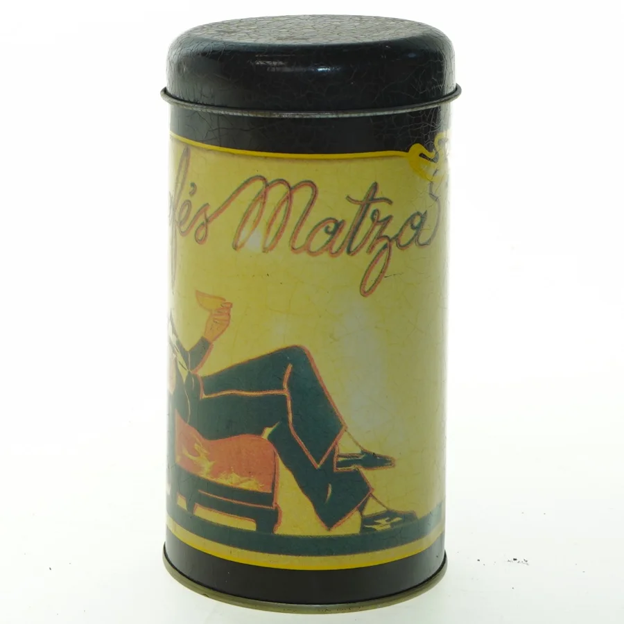 Retro metal dåse (str. 17 cm)