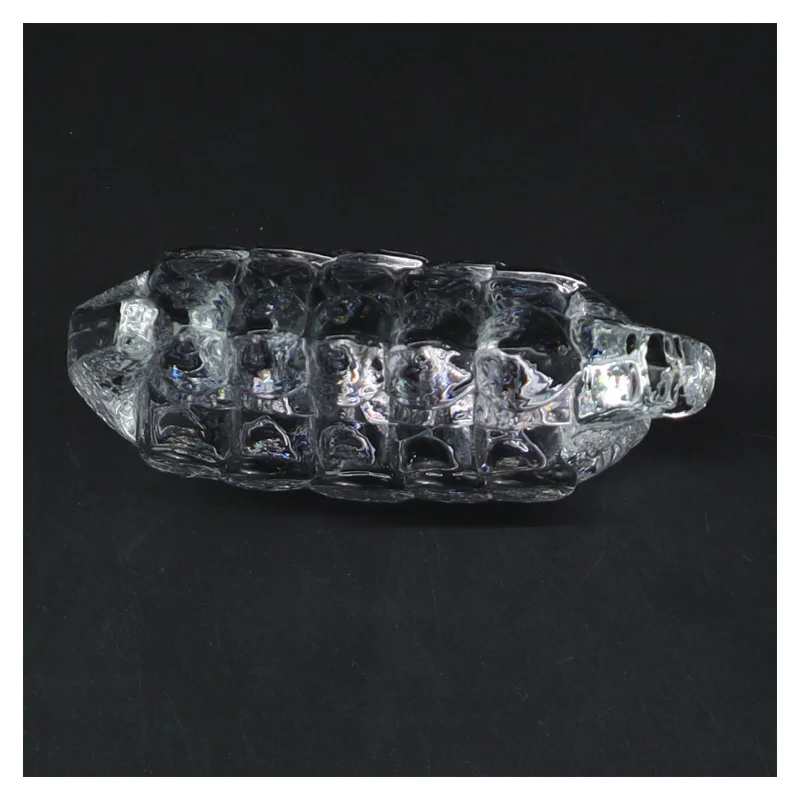 Kosta Boda Glas Vikingeskib (str. 10,5x8,5 cm)