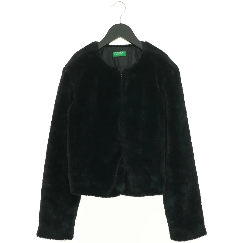Pels Fake fur Overgangsjakke fra Benetton (str. 152 cm)