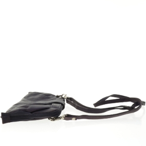 Lilla Læder clutch med skulderrem fra Depeche Eu (str. 31 x 13 cm)