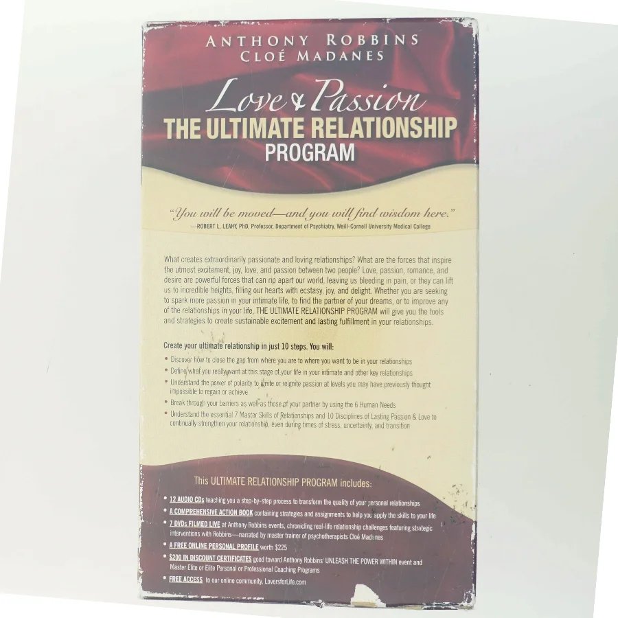 Love & Passion: The Ultimate Relationship Program af Anthony Robbins (Bøger CD)