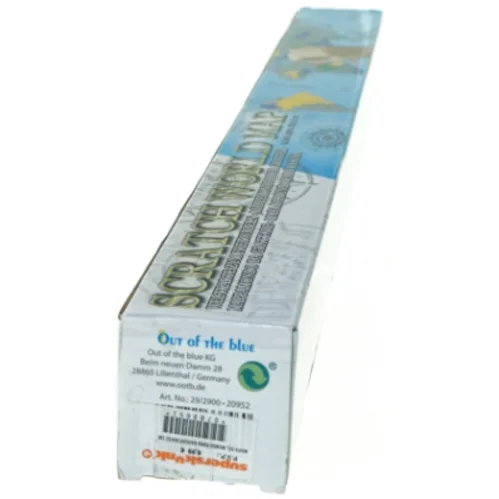 Scratch world map -SKRAB DE STEDER, DU HAR VÆRET! (str. 88 x 52 cm)