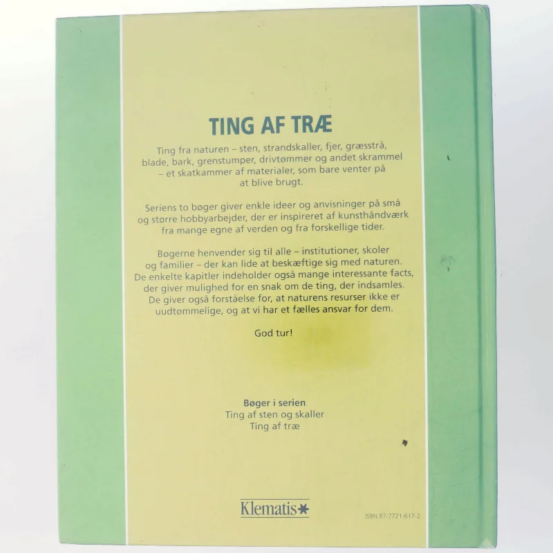 TING AF TRÆ af Gillian Chapman (Bog)