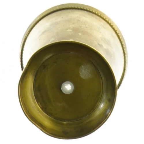 Messing vase urne (str. 11 x 9 cm)