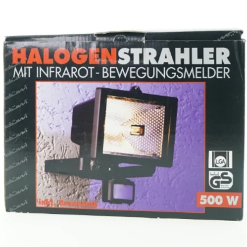 Halogen lampe med infrarød bevægelsessensor fra Duwi (str. 25 x 19 x 20 cm)