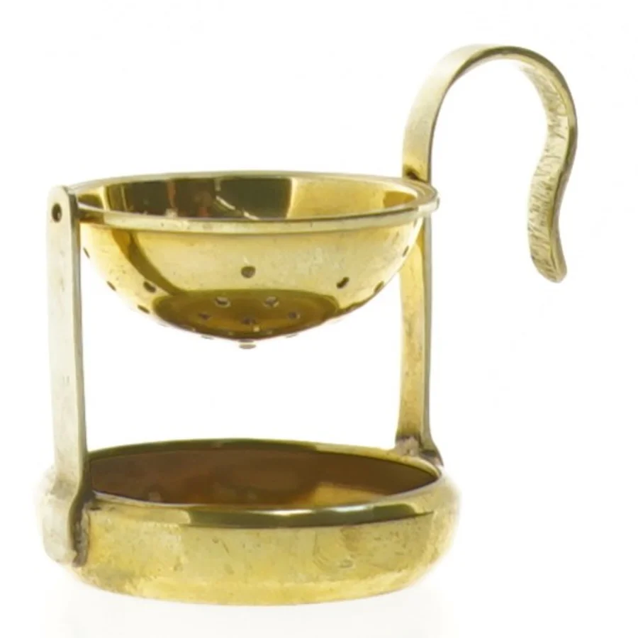 Te-si i messing (str. 7 x 8 x 5 cm)