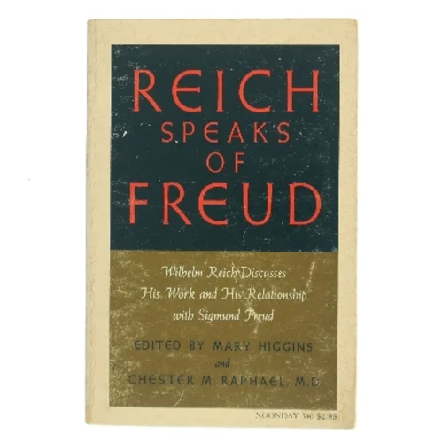 Reich Speaks of Freud af Wilhelm Reich (Bog)