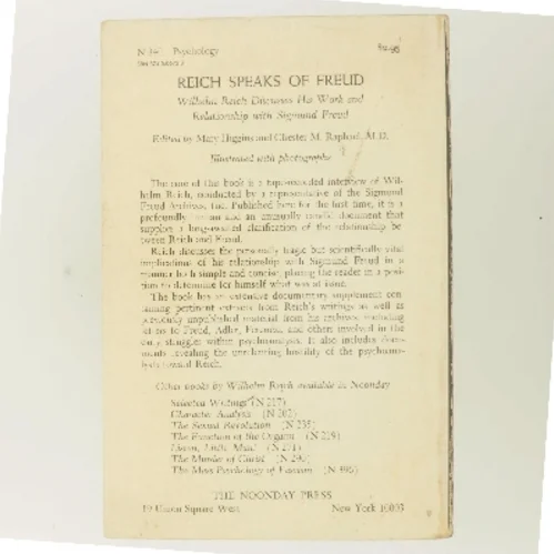 Reich Speaks of Freud af Wilhelm Reich (Bog)