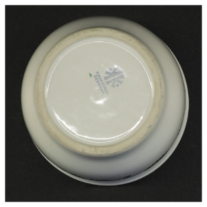 Knabstrup Keramik krukke Urtepotte Laurbær julemotiv (str. 11 x 12,5 cm)