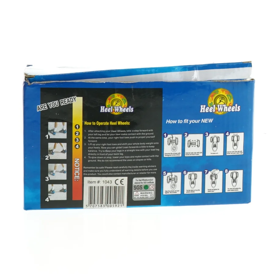 Hælhjul til sko fra Heel Wheels