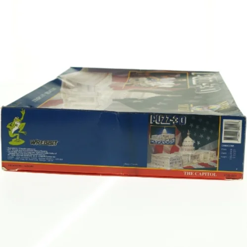 3D puslespil af The US Capitol bygningen