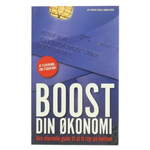 Boost din økonomi : den uformelle guide til at få styr på kontoen af Peter Hertz (f. 1988-10-21) (Bog)