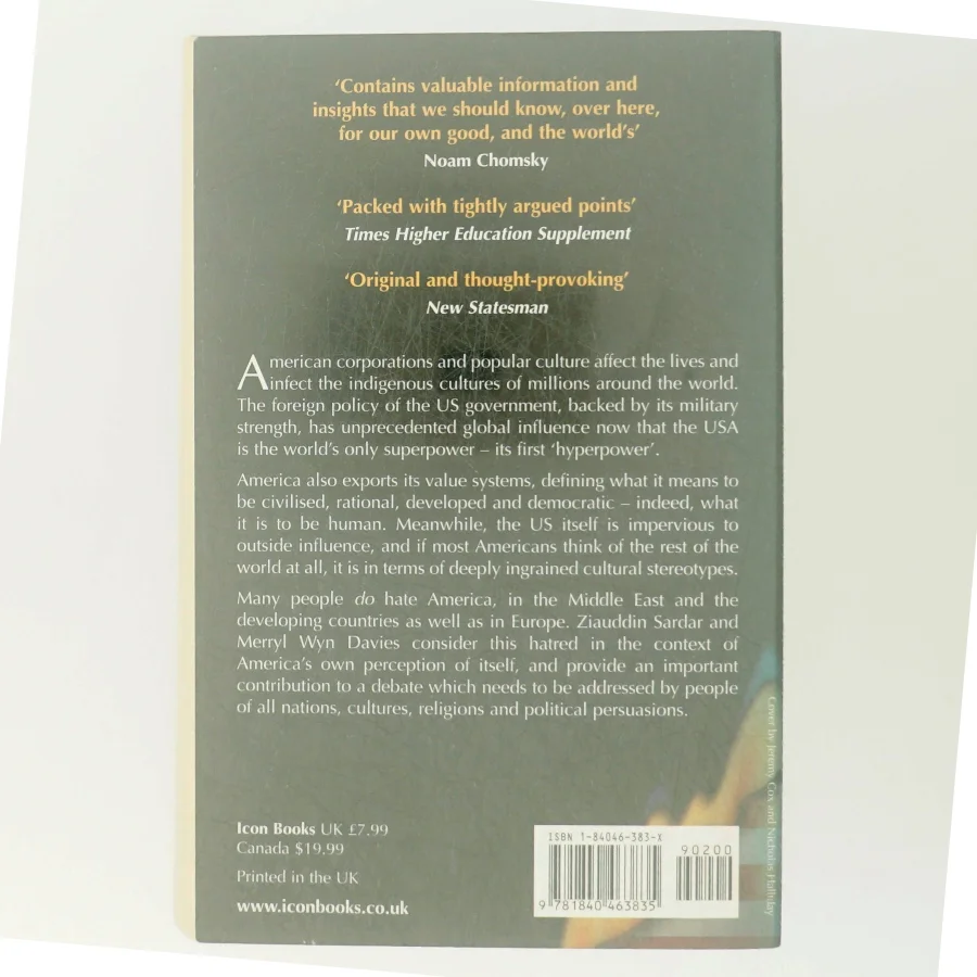 'Why do people hate America?' By Ziauddin Sardar and Merryl Wyn Davies (bog)