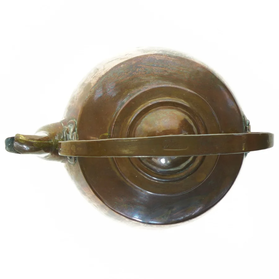Vintage Kobber Tekande (str. 15 cm)