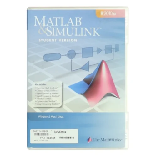 MATLAB and Simulink Student Version 2010a af Katsuhiko Ogata (DVD)