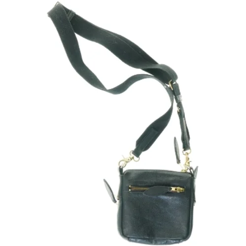 Læder Crossbody Taske fra Ykk (str. 17 x 18 cm)