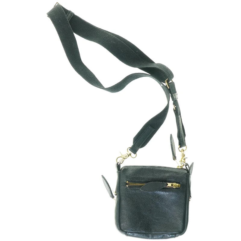 Læder Crossbody Taske fra Ykk (str. 17 x 18 cm)