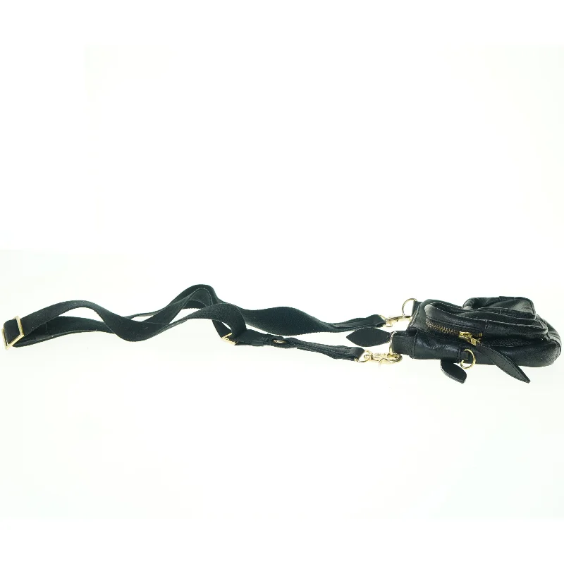 Læder Crossbody Taske fra Ykk (str. 17 x 18 cm)