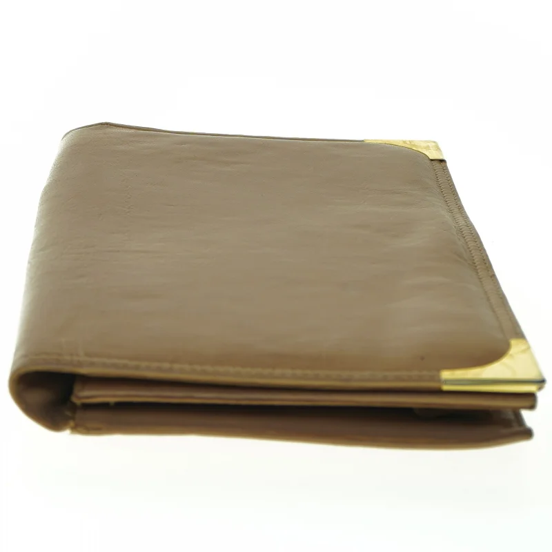 Vintage Belsac Læder Clutch Taske(str. 25 x 15 cm)