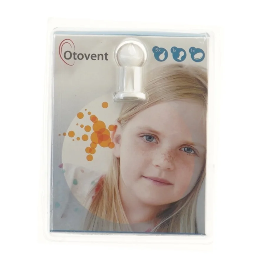 Otovent næseslange til øretrykbehandling fra Otovent (str. 16x13 cm)