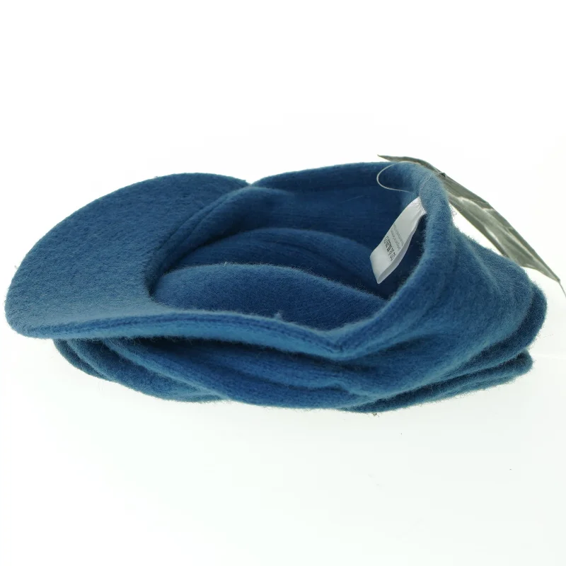 Kasket Hue Hat med skygge 100% Ren blød Lamme Uld (Onesize)