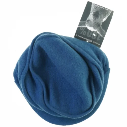 Kasket Hue Hat med skygge 100% Ren blød Lamme Uld (Onesize)